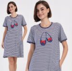 Duża Koszula Nocna Vienetta Secret bawełna 100%