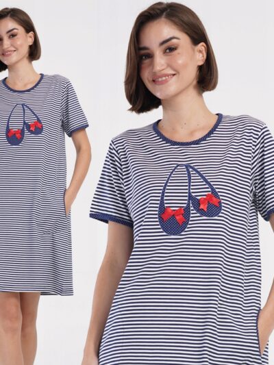 Duża Koszula Nocna Vienetta Secret bawełna 100%