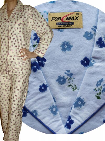 Piżama damska FORMAX flanelowa FLANELA
