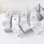 5 x Eleganckie Skarpety Damskie 5-pak