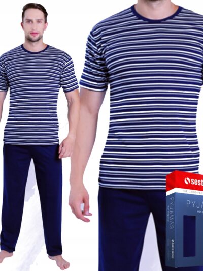 Piżama męska podukt POLSKI firmy SESTO SENSO