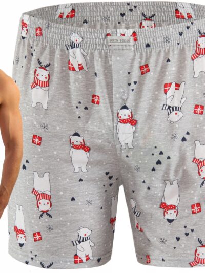 Luźne BOKSERKI męskie polskiej firmy SESTO SENSO Panther