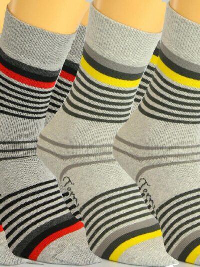 4 x Ciepłe SKARPETY z FROTTE Sesto Senso