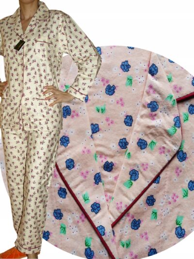 Piżama damska FORMAX flanelowa FLANELA