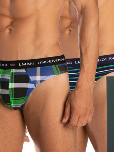 2x Slipy Męskie LAMA BAWEŁNIANE 711SD