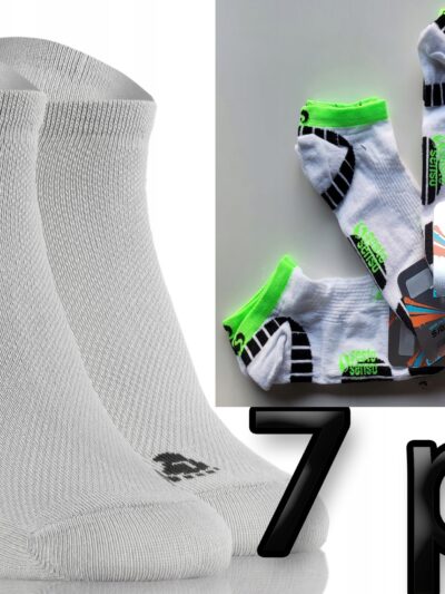 7 x STOPKI sneakers SESTO SENSO mix kolor