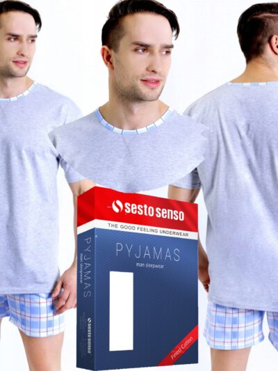 Piżama męska podukt POLSKI firmy SESTO SENSO