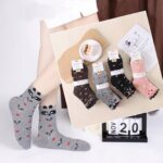 5 x Eleganckie Skarpety Damskie 5-pak