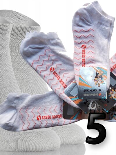 5 x STOPKI sneakers SESTO SENSO mix kolor
