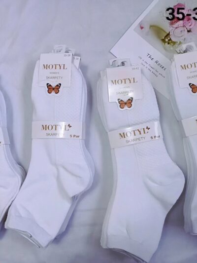 5 x Eleganckie Skarpety Damskie 5-pak