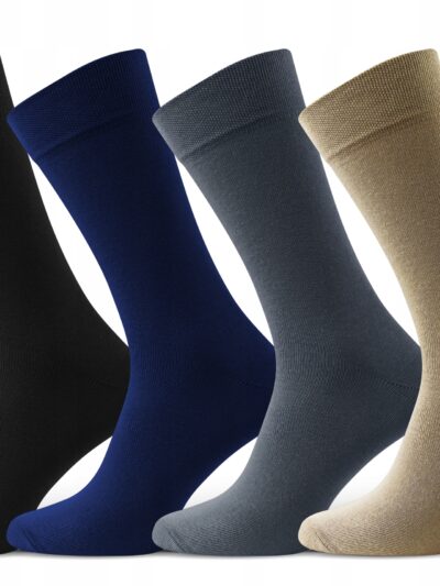 4 x Skarpety męskie Classic garniturowe