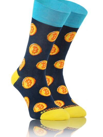 KOLOROWE SKARPETY W ŚMIESZNE WZORY sesto senso