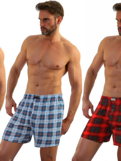 3 x Luźne BOKSERKI męskie polskiej firmy SESTO SENSO Panther