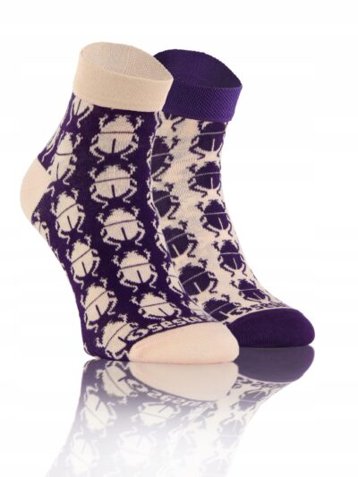 KOLOROWE zakostki SKARPETY W ŚMIESZNE WZORY sesto senso żuki