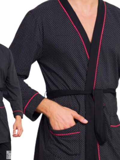 Szlafrok Meski GAZZA'Z bawełna