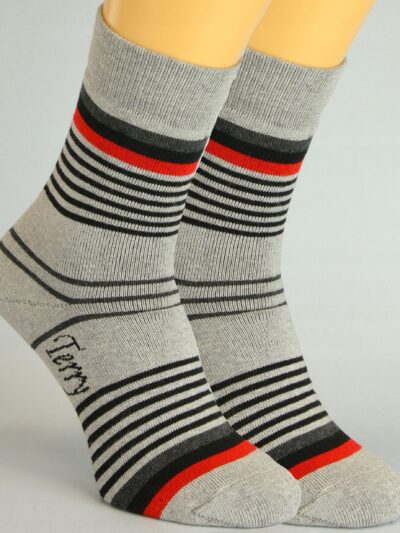 Ciepłe Frotte skarpety sesto senso TERRY