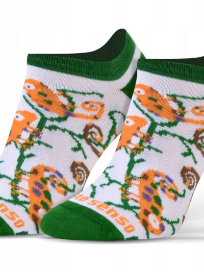 Kolorowe wesołe stopki NIE DO PARY kam