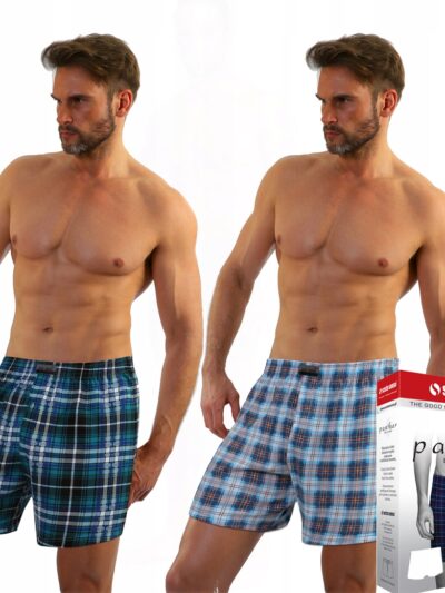 2 x Luźne BOKSERKI męskie polskiej firmy SESTO SENSO Panther