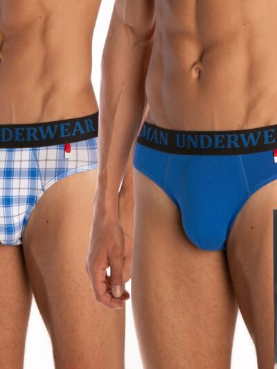 2x Slipy Męskie LAMA BAWEŁNIANE 812SD