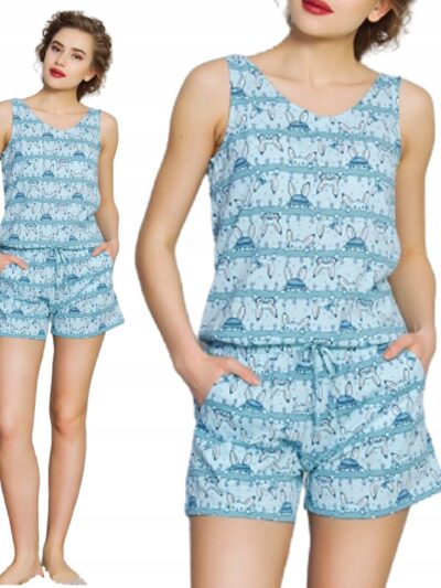 Piżama damska Vienetta Secret bawełniana