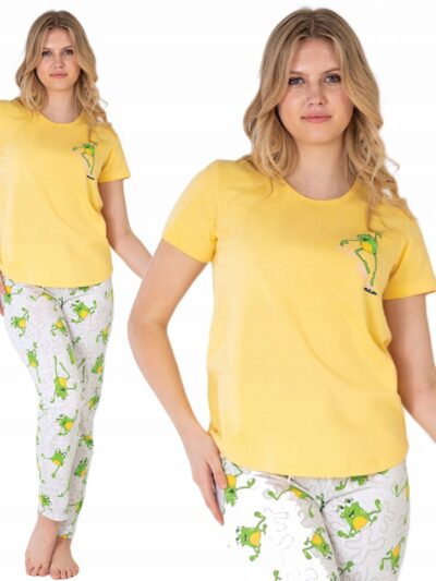 Piżama Damska Vienetta Secret KR/DŁ